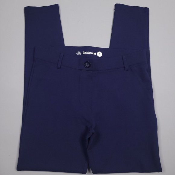 Betabrand Womens Skinny-Leg Classic Dress Pant Yoga Pant Small 26-27x28 - Picture 1 of 6